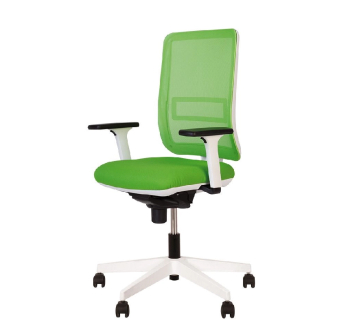 Кресло Новый Стиль Smart R Net White ES PL71 Зеленый (OP 26) фото-1