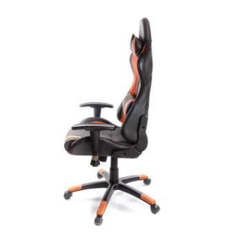 Кресло геймерское АКЛАС Хорнет PL RL Оранжевый (PU-черный/оранжевый) фото-2