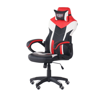 Кресло геймерское AMF VR Racer Dexter Hook Красный (PU Черный/Красный) фото-1