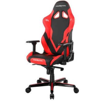 Кресло геймерское DXRacer G Series D8100 Красный (PU черный/красный) фото-1