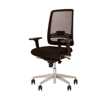 Кресло Новый Стиль Absolute R NET BLACK WA EQA AL70 Черный (CN-009 OP 24) фото-1
