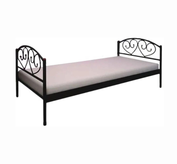Кровать Метакам Darina-2 190x120 Черный (Черный матовый)