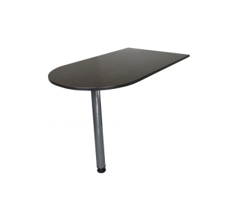 Стол приставной NIKA Мебель ОН-75/1 60x60 Серый (Графит)