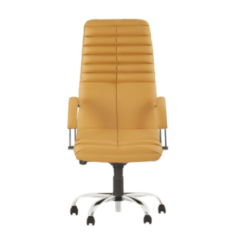 Кресло Новый Стиль Galaxy steel MPD CHR68 Оранжевый (ECO 72) фото-2