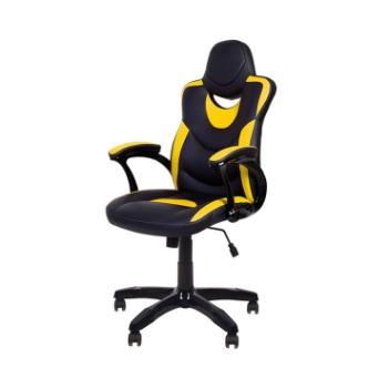 Кресло геймерское Новый Стиль Gosu Tilt PL73 Черный (ECO 30 ECO 7) фото-1