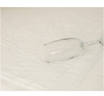 Наматрацник MatroLuxe Обійми Морфея» водоутримуючий з бортами 2 150x200x20 Білий (Мікрофібра) фото-1