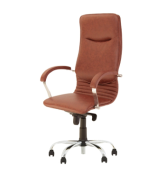 Кресло Новый Стиль Nova steel MPD CHR68 Красный (ECO 90) фото-1