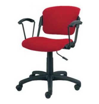 Кресло Новый Стиль Era GTP Black PL62 Красный (C-02)