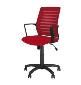 Кресло Новый Стиль Webstar GTP Black Tilt PL62 Красный (C-16 OH 1) фото-1