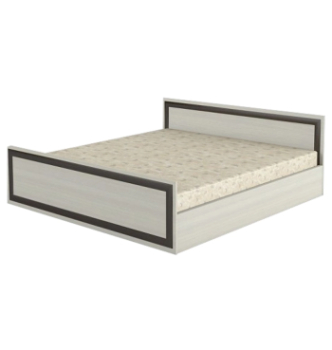 Кровать Тиса Мебель КР-103 190x160 Серый (Серый) фото-1