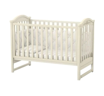 Ліжко для немовлят Верес ЛД3 03.3.1.1 120x60 Бежевий (Слонова кістка)