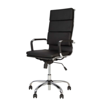 Кресло Новый Стиль Slim HB FX Tilt CHR68 Черный (ECO 30)