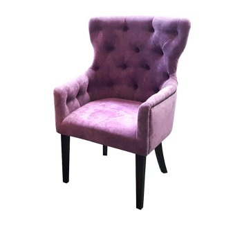 Кресло MegaStyle Murphy chair Фиолетовый (Аляска Bell Flowers Золото Венге) фото-2