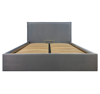 Кровать RICHMAN Андреа Вип с подъемным механизмом 190(200)x140 Серый (Флай 2232 Хром) фото-2