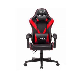 Кресло геймерское AMF VR Racer Dexter Djaks Красный (PU Черный/Красный) фото-2