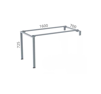 Основание стола Salita Серия Промо T 29/102+L1600* Серый (Графит) фото-2