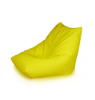 Крісло мішок Starski Foxy 70x70 Жовтий (ZEUS DELUXE yellow) фото-1