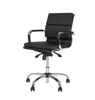 Кресло Новый Стиль Slim LB FX Anyfix CHR68 Серый (ECO 70)