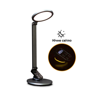 Лампа настольна Mealux DL-410 Сірий (Сірий) фото-2