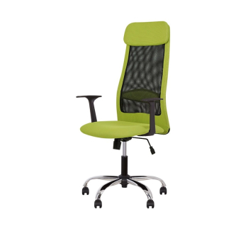 Кресло Новый Стиль Frank GTP Tilt (WS-376) CHR68 Зеленый (GD 15 OH 8) фото-1