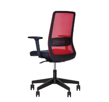 Кресло Новый Стиль Frame R Black SFB PL70 Красный (SM 06) фото-2