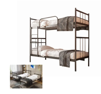Кровать Метакам Twins Duo Трансформер 190x90 Серый (Алюминий) фото-1
