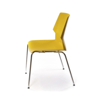 Комплект стульев АКЛАС Пекин CH 4 шт Желтый (Желтый) фото-2