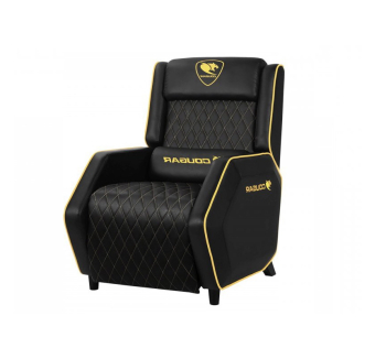 Кресло геймерское Cougar RANGER Royal Желтый (Чёрный/Золотой) фото-1