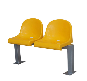 Кресло секционное Премьера Стадион 2-местное Желтый (Желтый) фото-1