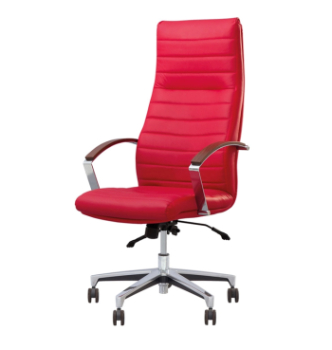 Кресло Новый Стиль Iris steel Anyfix AL70 Красный (ECO 90 1.031) фото-1