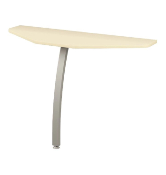 Стол приставной M-Concept Серия Прайм P1.06.12 45x120 Серый (Антрацит) фото-1