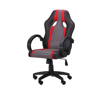 Кресло геймерское AMF Shift Черный (PU Черный Красный) фото-1