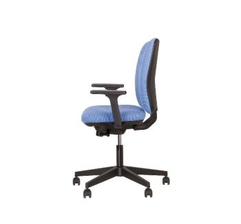 Кресло Новый Стиль Smart R Black ST PL70 Синий (CSE 15) фото-2