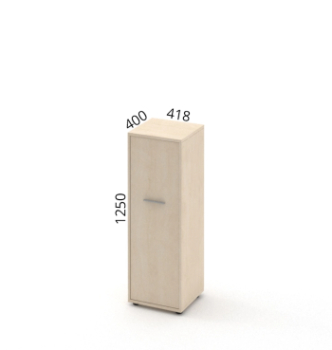 Шкаф M-Concept Серия Техно-Плюс T4.41.12 41x40x125 Серый (Антрацит) фото-2