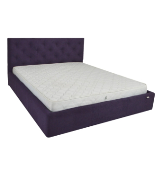 Кровать RICHMAN Бристоль Вип с подъемным механизмом 190(200)x140 Фиолетовый (Флай 2216 Хром) фото-1