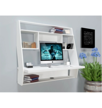Стол навесной Comfy-Home AirTable-IІІ 100x50 Серый (Бетон) фото-2
