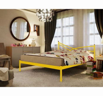 Кровать Метакам Liana-1 200x160 Желтый (Желтый)