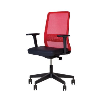 Кресло Новый Стиль Frame R Black SFB PL70 RN Красный (SM 11 RN 60999) фото-1