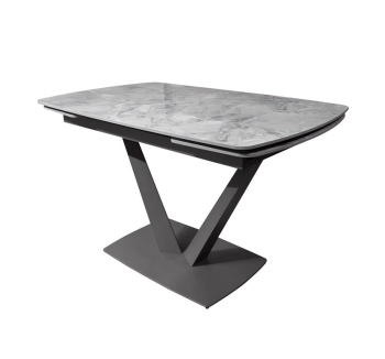 Стол Concepto Elvi Grey Stone 120(180)x80 Серый (Grey Stone) фото-2