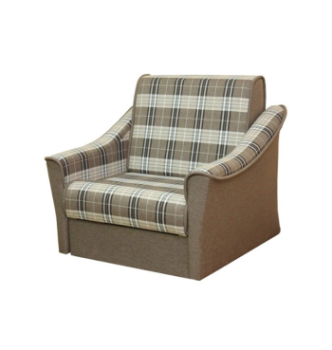 Кресло раскладное Катунь Натали 0.8 110x102 Коричневый (scotland coffee) фото-1