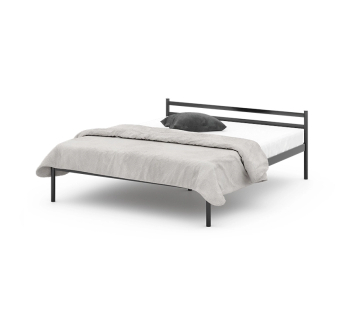 Кровать Метакам Comfort-1 200x120 Черный (Черный матовый) фото-1
