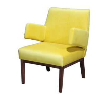 Крісло MegaStyle Montero Жовтий (Simple 52 Венге) фото-1