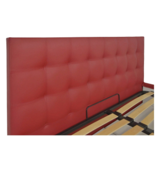Кровать RICHMAN Честер Вип с подъемным механизмом 190(200)x160 Красный (Флай 2210 Хром) фото-1