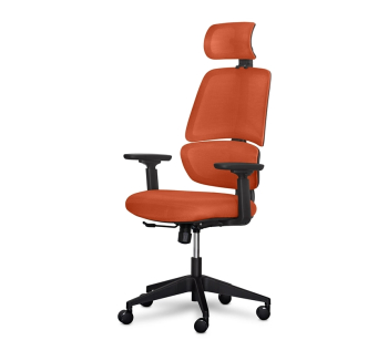 Кресло Mealux Leo Air Оранжевый (KY - Оранжевый однотонный) фото-1