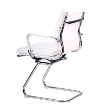 Кресло конференционное AMF Slim FX CF XH-630C Белый (PU Белый) фото-2