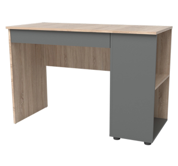 Стол для ноутбука NIKA Мебель Минивайт 28/1100 стандартный 110x50 Коричневый (Яблоня Локарно темная)