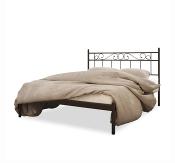 Ліжко Метакам Esmeralda-1 190x160 Коричневий (Коричневий) фото-1