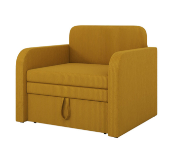 Кресло раскладное MatroLuxe Джой 900 111x84 Оранжевый (Zenit 280) фото-1