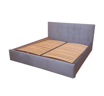Кровать Катунь Патриция БМ 200x160 Серый (Канна 92)