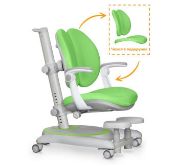 Кресло детское Mealux Ortoback Duo Plus Зеленый (Зелёный) фото-2